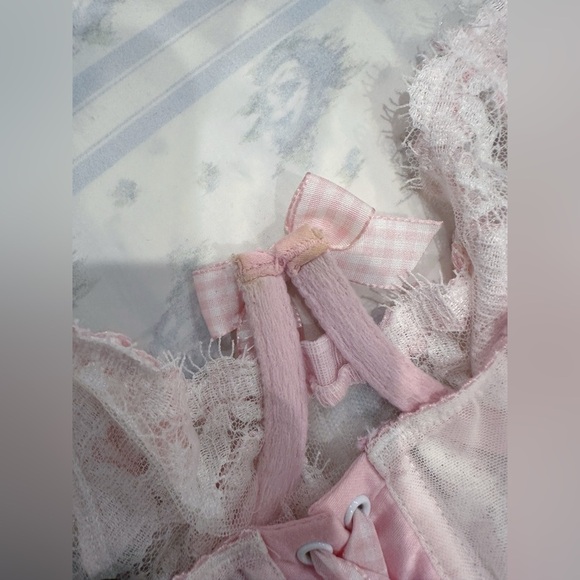 Victoria's Secret Designer babydoll bustier cami top - Picture 6 of 7